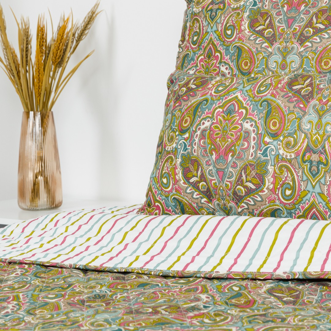 Colcha bouti Mariya verde