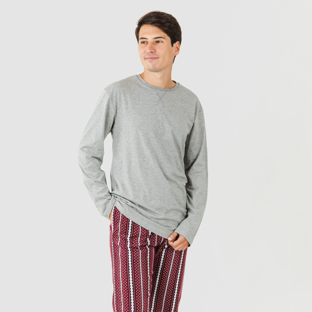 PIGIAMA IN FLANELLA DA UOMO CRONOS