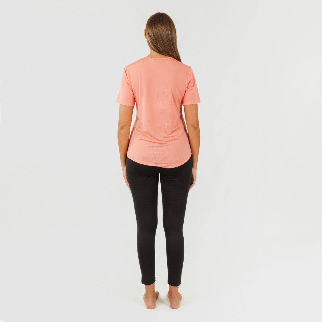 Completo sportivo da donna con leggings lunghi, modello M/C