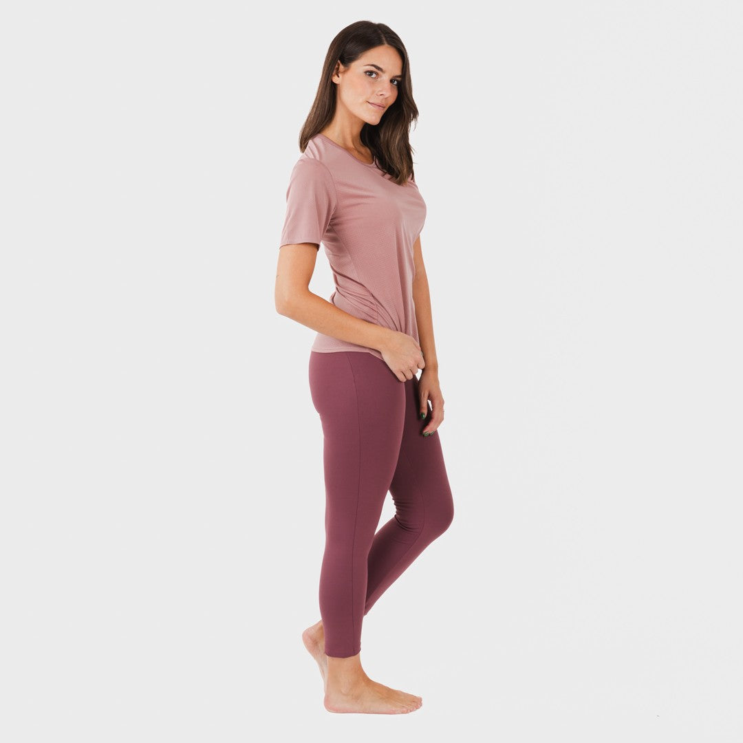 Completo sportivo da donna con leggings lunghi, modello M/C