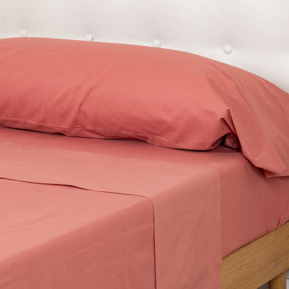 SET LENZUOLA PERCALE ALG TINTO