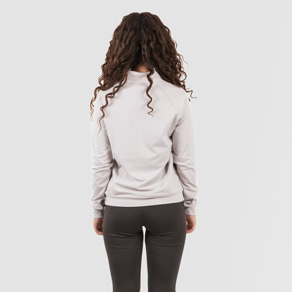 FELPA SPORTIVA SEMPLICE DA DONNA CON TASCA