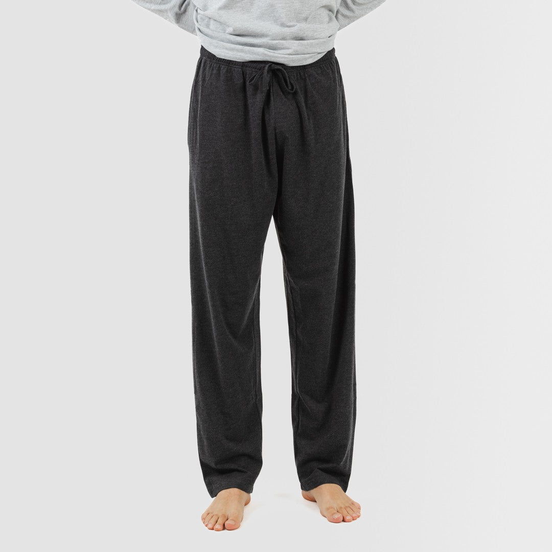 PIGIAMA LUNGO DA UOMO A SEMPLICE CON BOTTONI