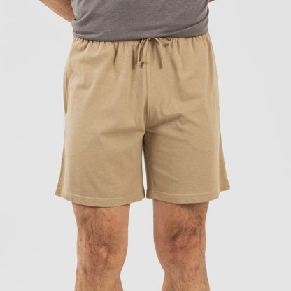 Pigiama corto da uomo con bottoni semplici