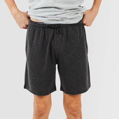 Pigiama corto da uomo con bottoni semplici