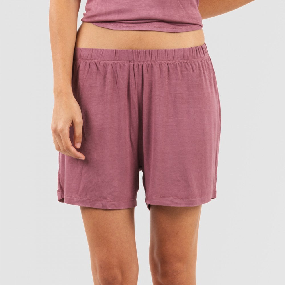 PIGIAMA DA DONNA IN VISCOSA TINTA UNITA CON SPALLINE