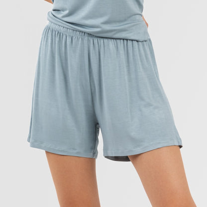 PIGIAMA DA DONNA IN VISCOSA TINTA UNITA CON SPALLINE