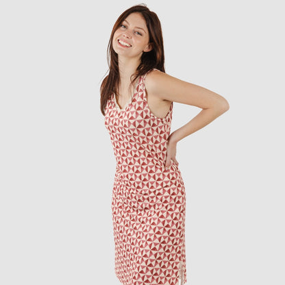 Abito MIDI morbido con spalline Tucson