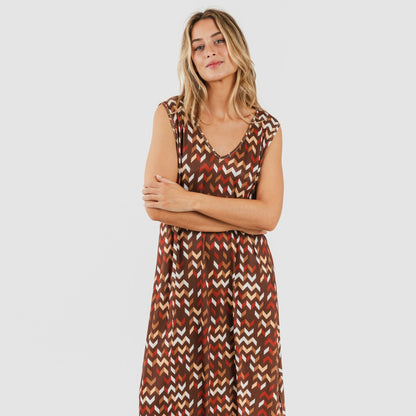 ABITO LUNGO CON SPALLINE MORBIDE ANDONI