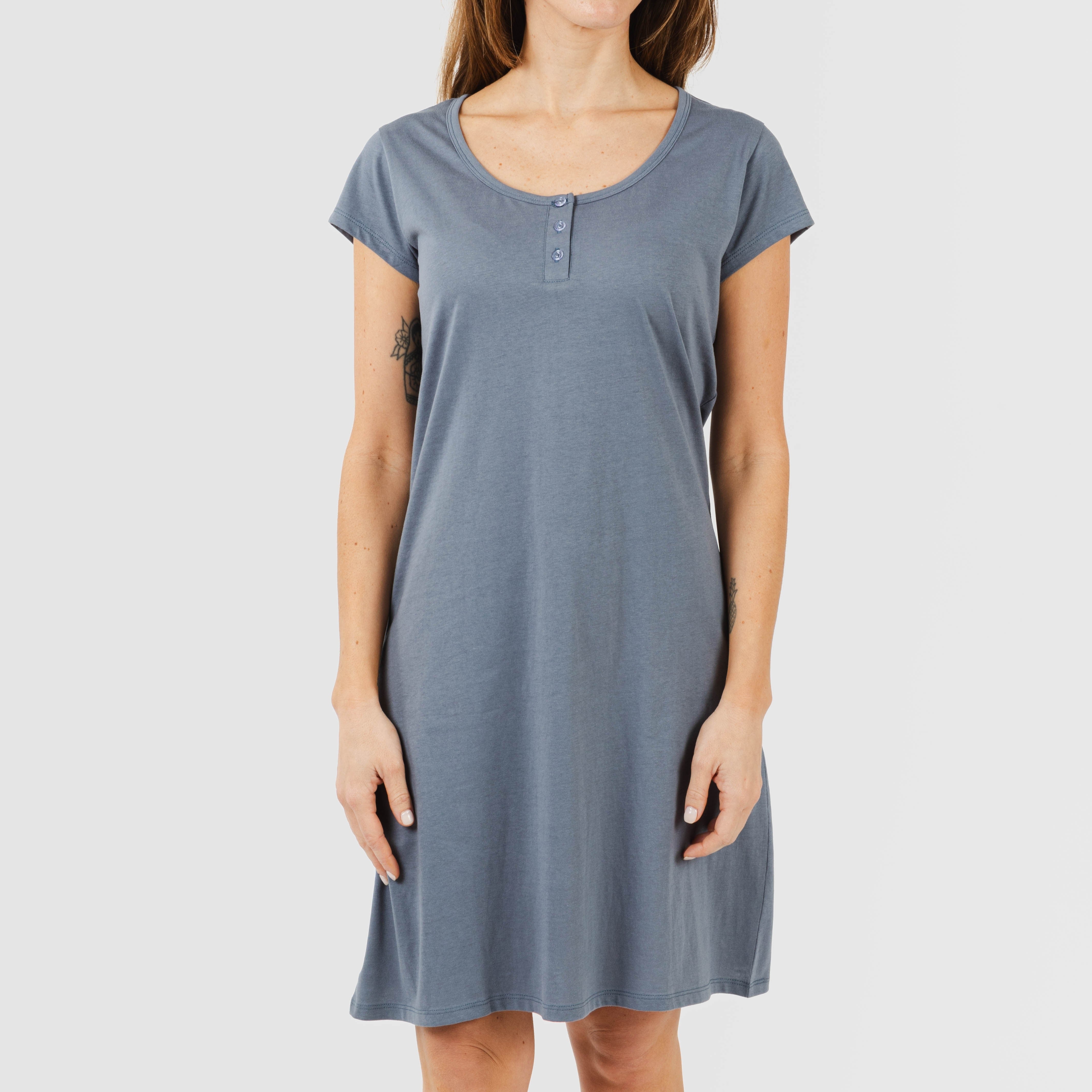 BLUSA DA DONNA A MANICHE CORTE SEMPLICI