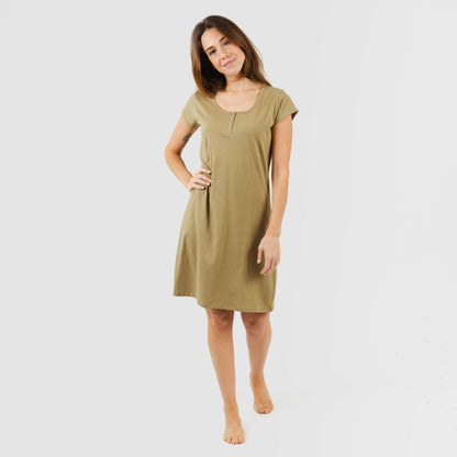 BLUSA DA DONNA A MANICHE CORTE SEMPLICI