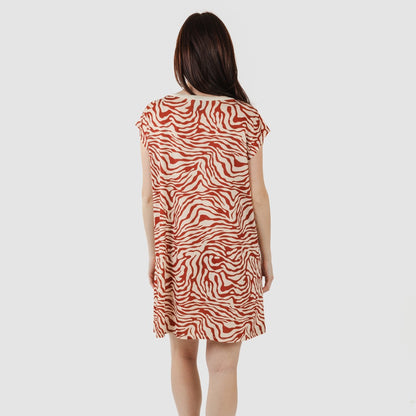 ABITO CORTO MORBIDO PALMINA M/FLOWY