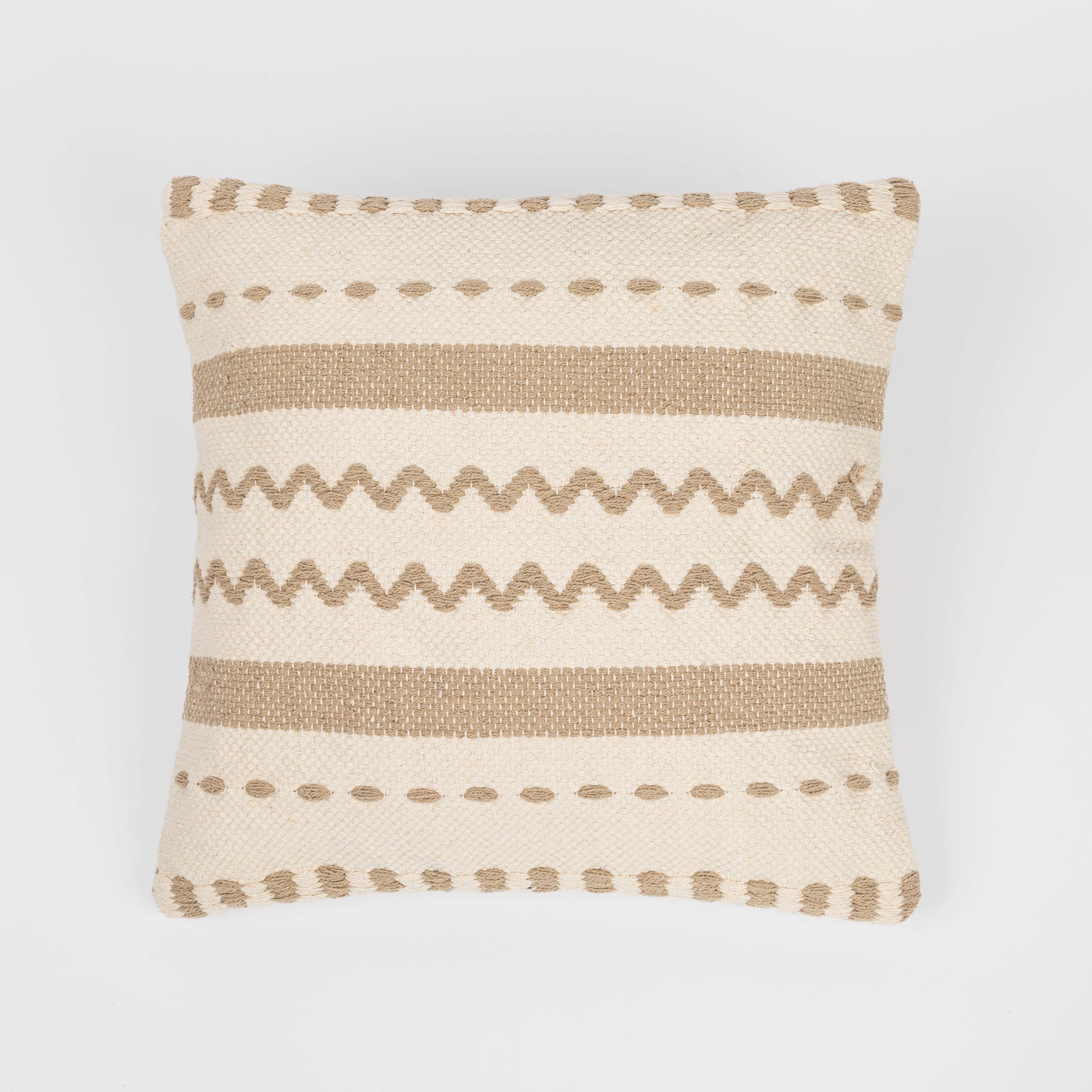 Cojín cuadrante algodón Leito 45x45 - funda + relleno