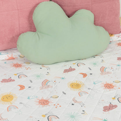 Colcha bouti Vilena mostaza