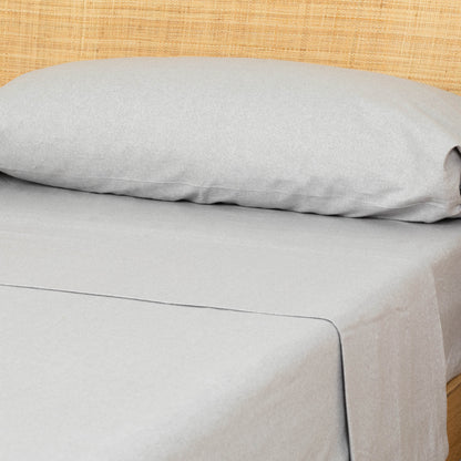 SET LENZUOLA IN FLANELLA SOLIDA
