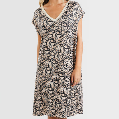 ABITO CORTO MORBIDO PATERNA M/FLOWY