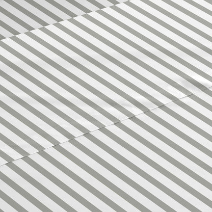 SET LENZUOLA IN PERCALE ALG A RIGHE AVILES