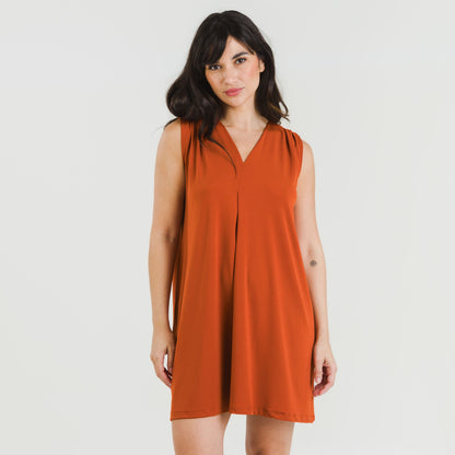 ABITO CORTO IN CREPE SEMPLICE