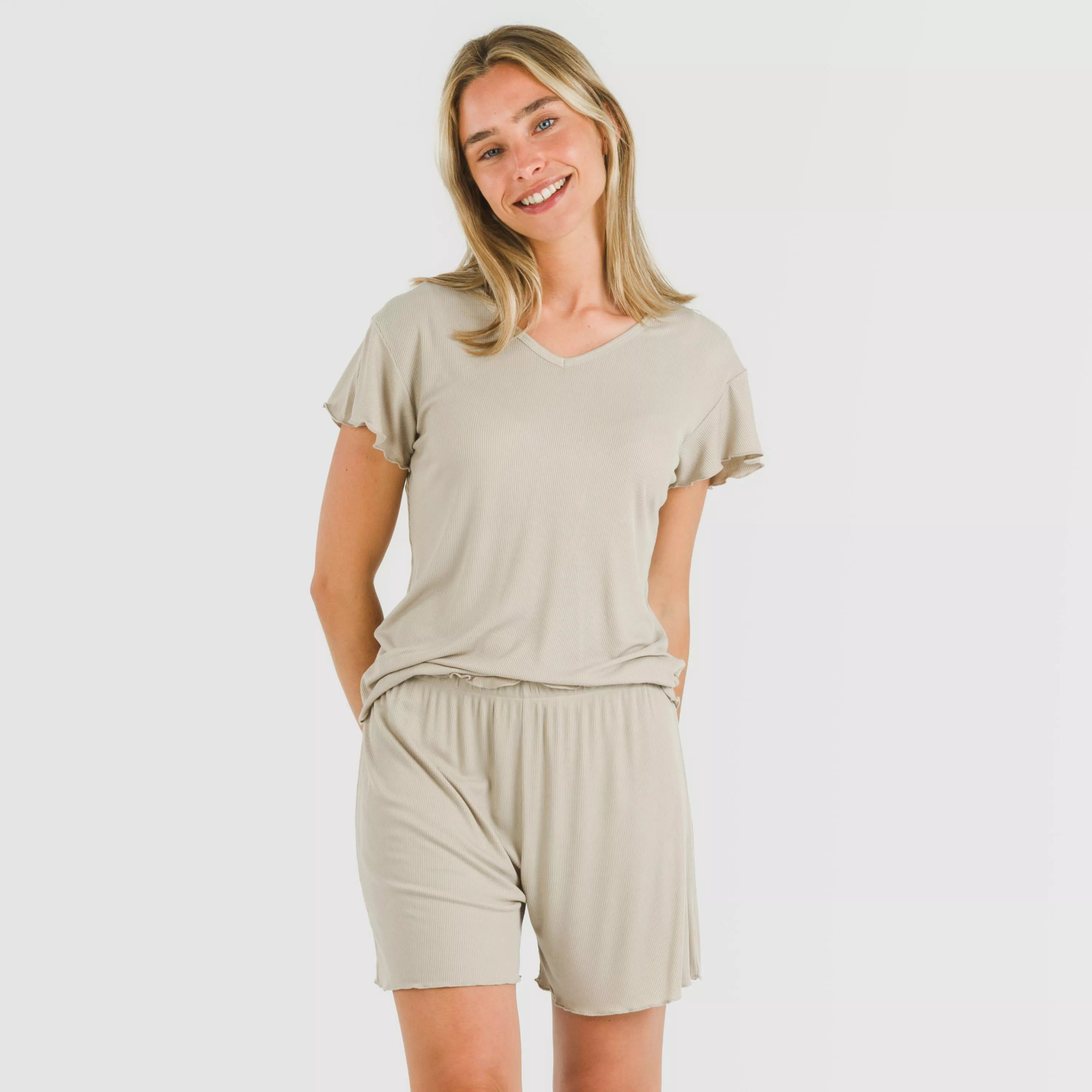 CRT M/CRT PIGIAMA DONNA IN VISCOSA A COSTINE