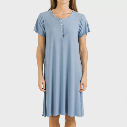 BLUSON A MANICHE CORTE A COSTINE IN VISCOSA TINTA UNITA