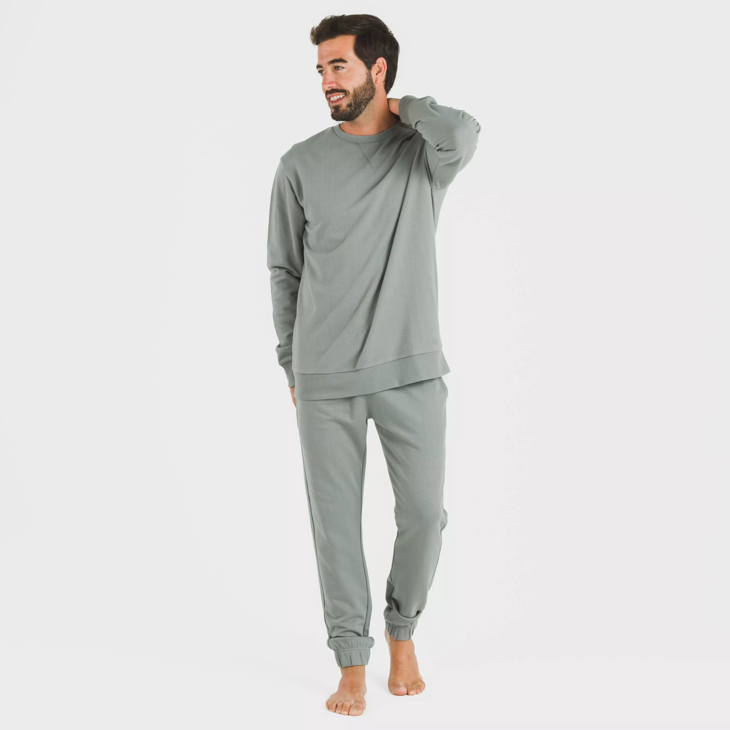 PANTALONI SPORTIVI LUNGHI BASE DA UOMO