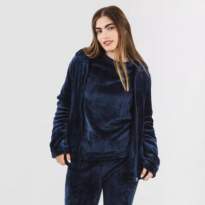 FELPA IN VELLUTO SEMPLICE