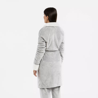 VESTAGLIA IN VELLUTO SHERPA SEMPLICE