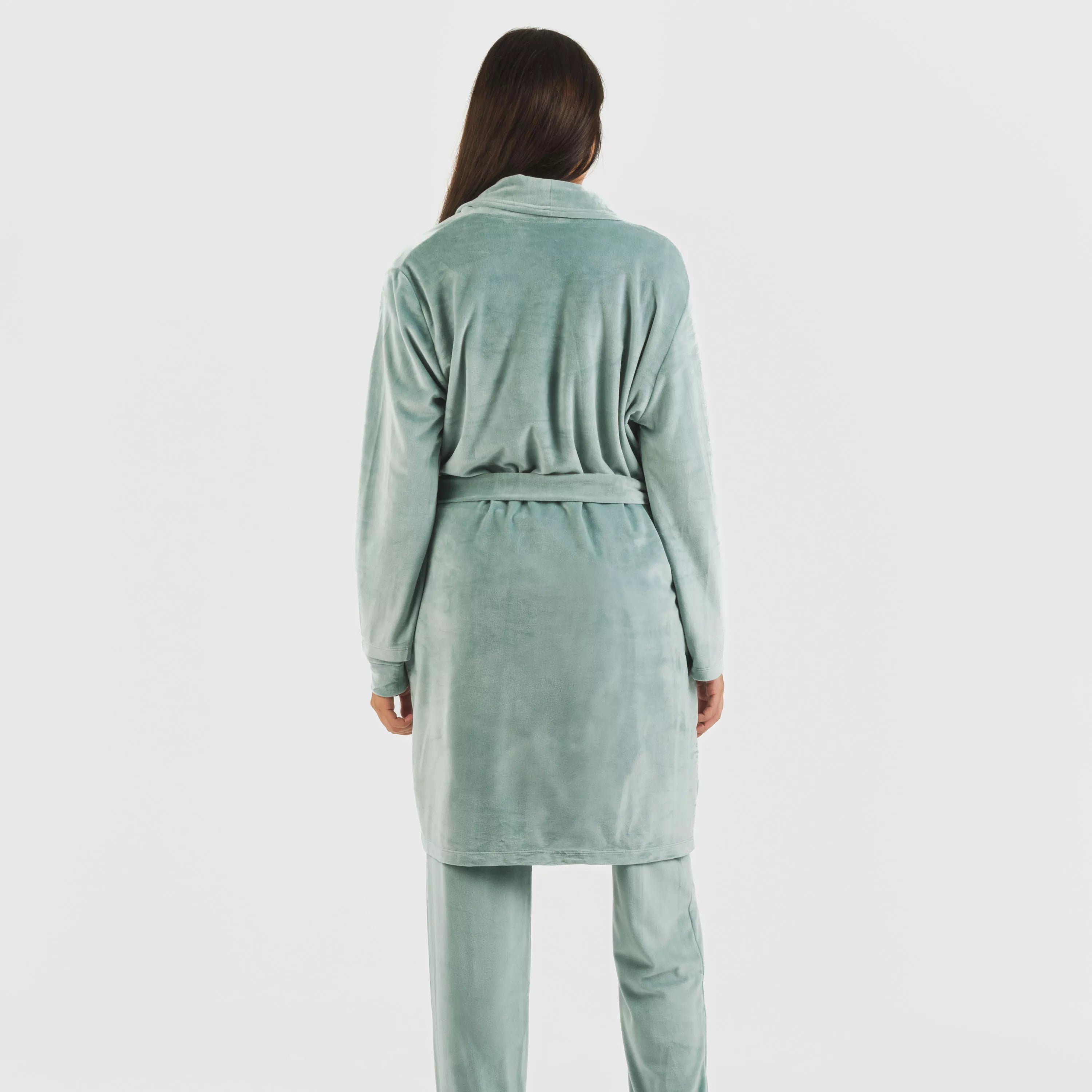 VESTAGLIA IN VELLUTO SEMPLICE