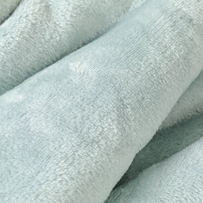 COPERTA SHERPA IN VELLUTO SOLIDO