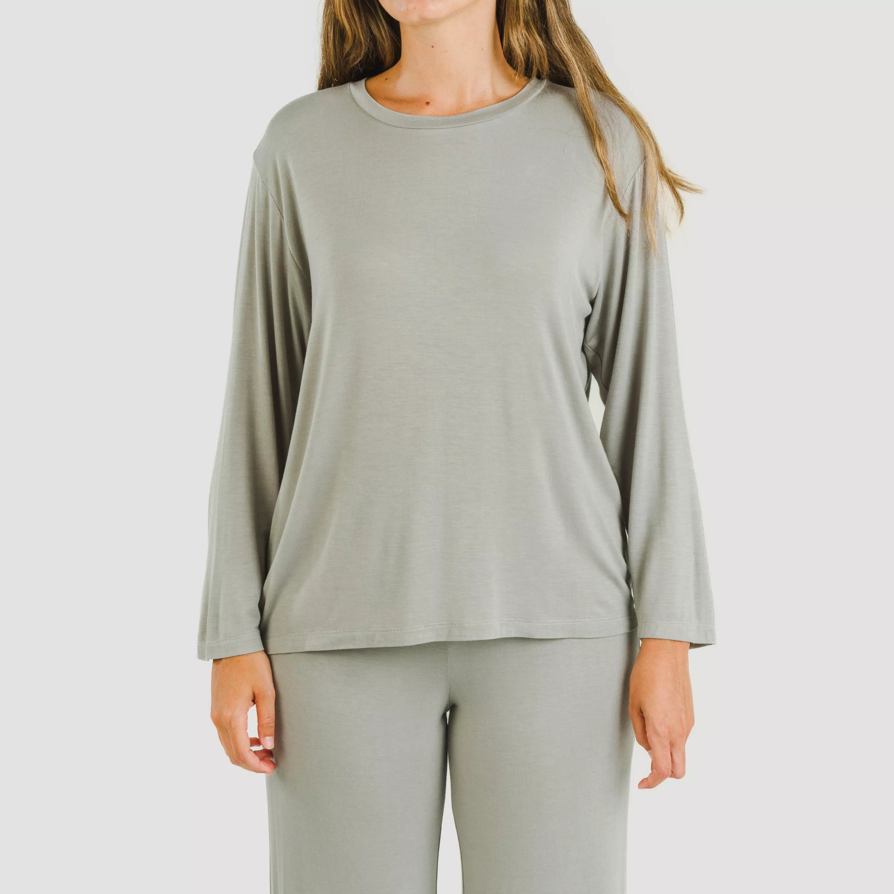 PIGIAMA LUNGO IN VISCOSA DA DONNA SEMPLICE