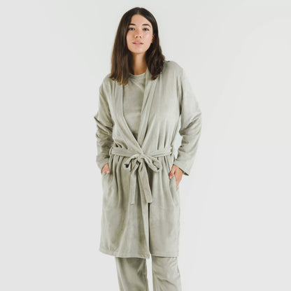 VESTAGLIA IN VELLUTO SEMPLICE