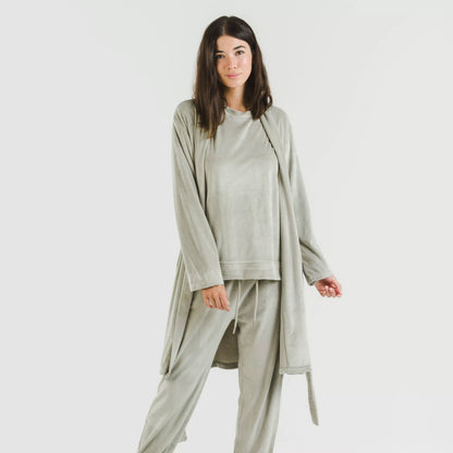 VESTAGLIA IN VELLUTO SEMPLICE