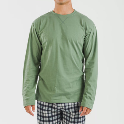 PIGIAMA IN FLANELLA A QUADRI DA UOMO JAVIER