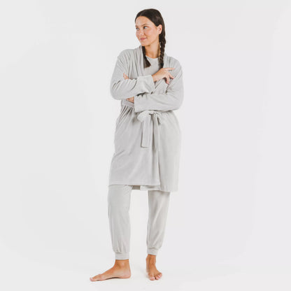 VESTAGLIA IN VELLUTO SEMPLICE