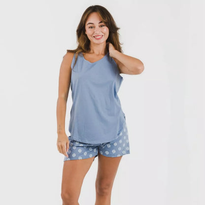 PIGIAMA CON SPALLINE DA DONNA GARBO