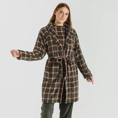 ABITO CORALLO A QUADRI NELBY