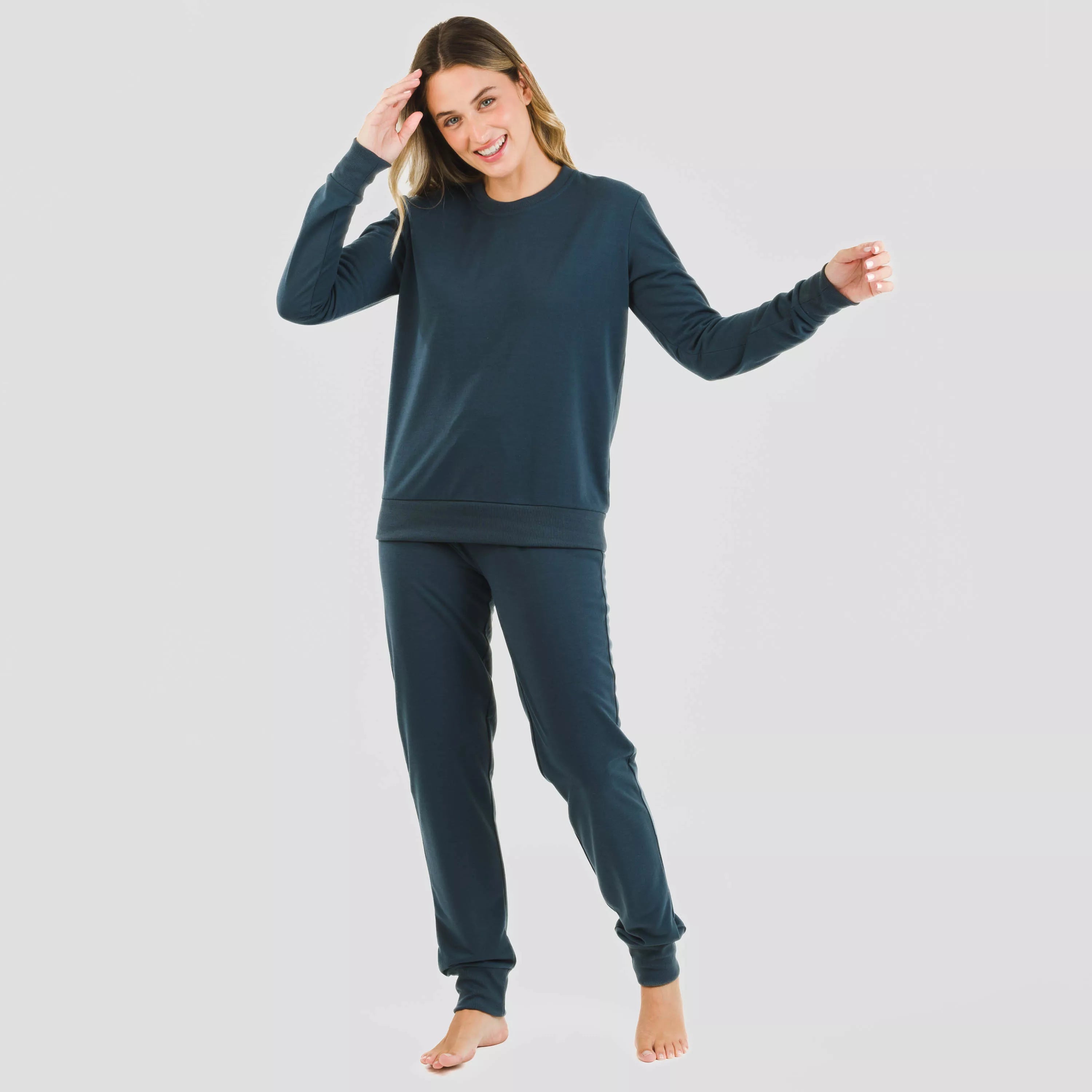 PANTALONI SPORTIVI LUNGHI BASE DA DONNA