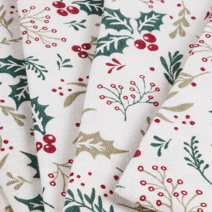 SET DI 4 TOVAGLIOLI AGRIFOGLIO