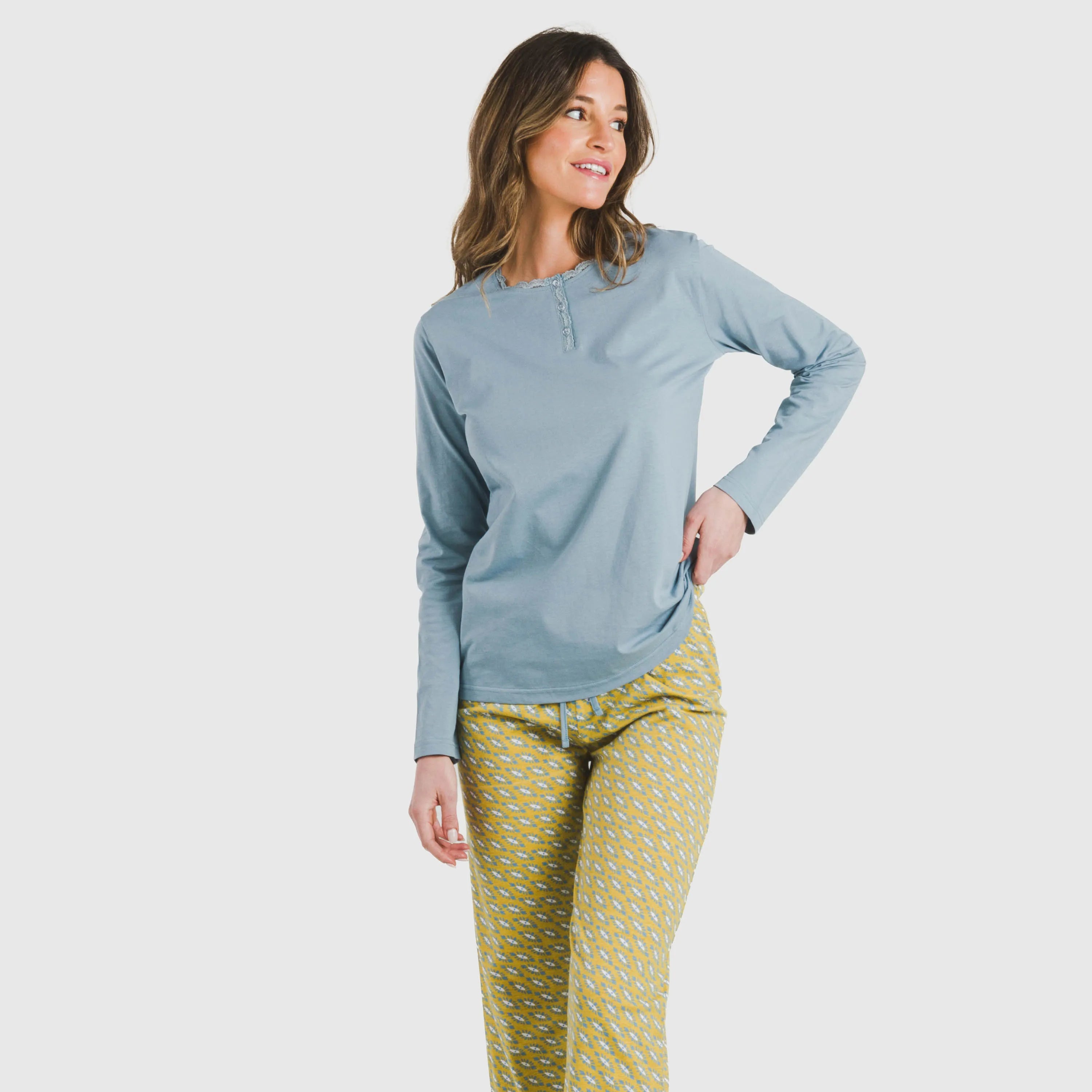 PIGIAMA LUNGO DA DONNA SISENA