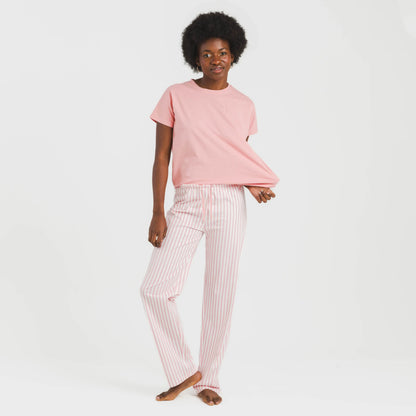 Pigiama lungo da donna M/Fluid Kodac Stripe