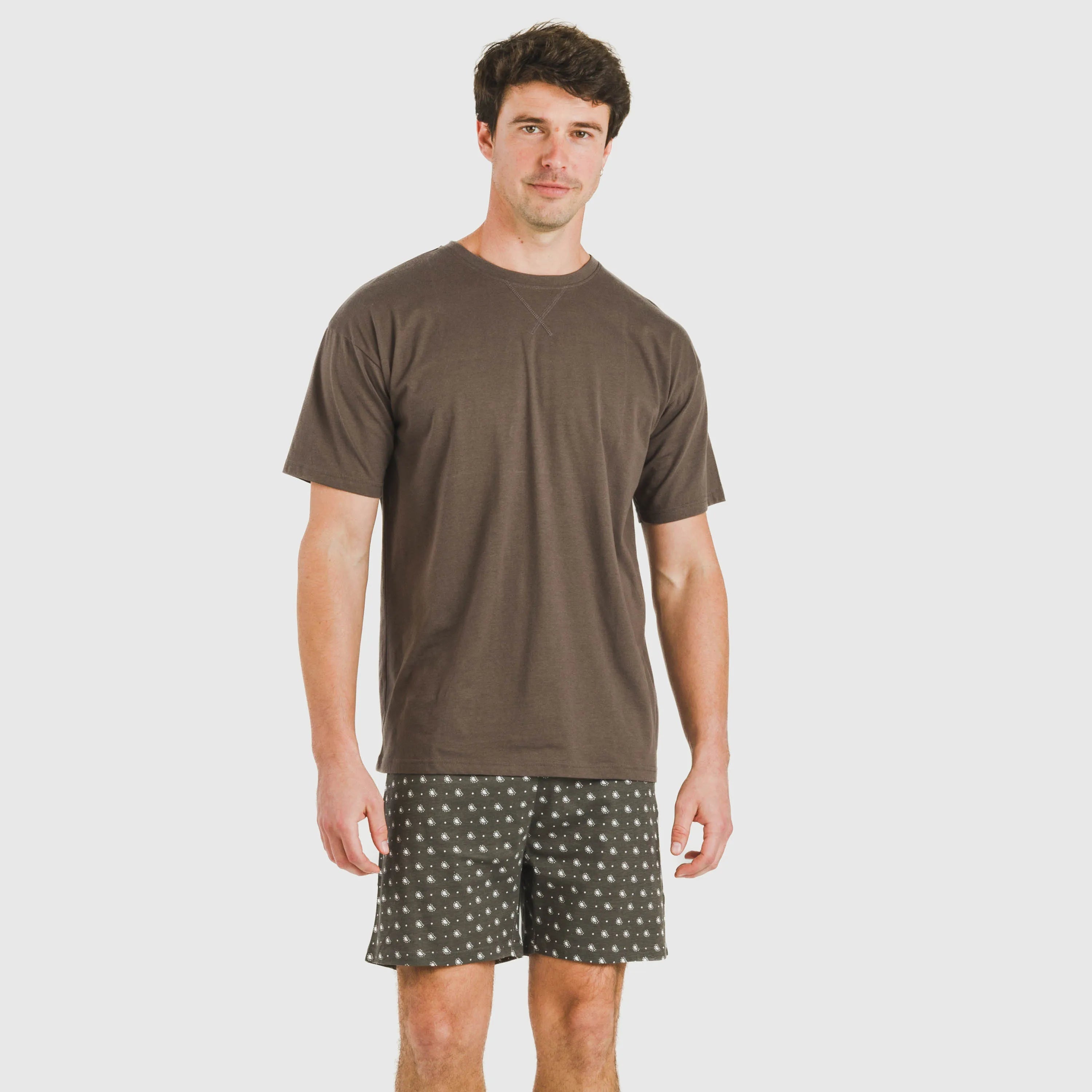 PIGIAMA CORTO DA UOMO ALG IN CASHMERE