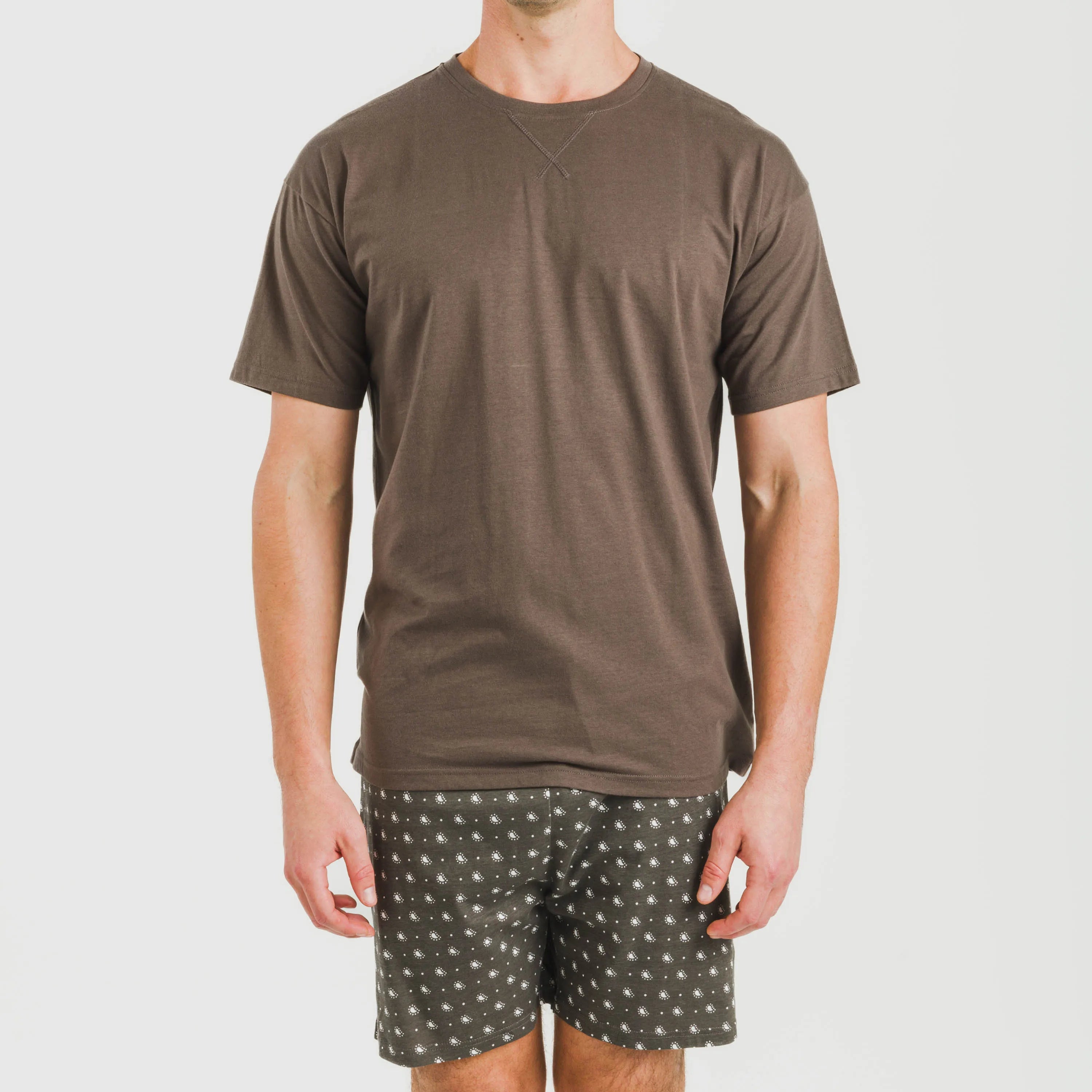 PIGIAMA CORTO DA UOMO ALG IN CASHMERE