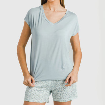 CTR M/FLUID PIGIAMA DONNA IN VISCOSA CRIS