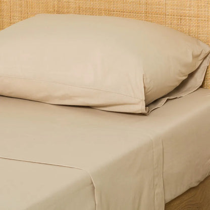 SET LENZUOLA PERCALE ALG TINTO