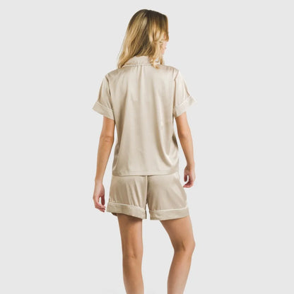 PIGIAMA DA DONNA IN RASO CRT M/C