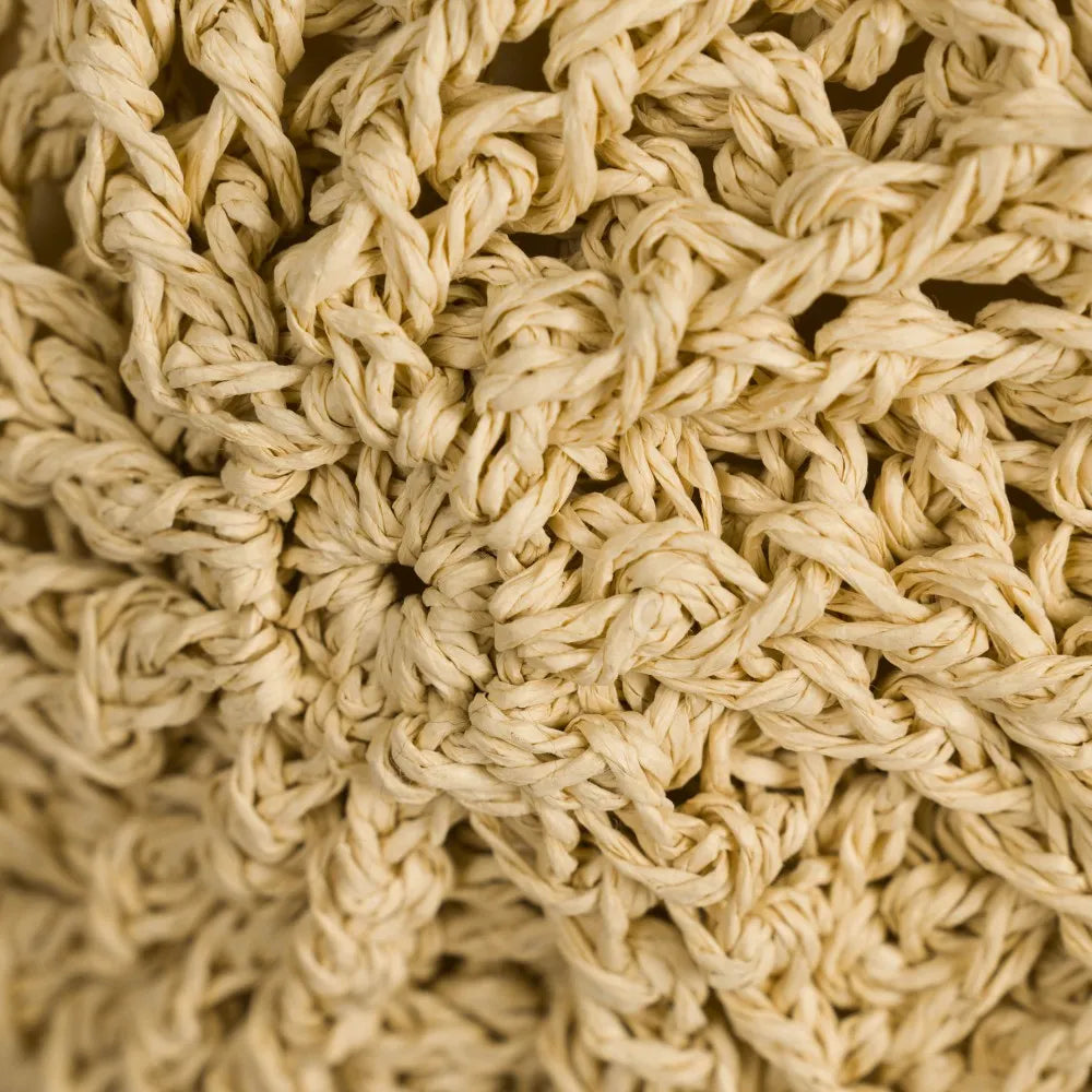 BORSA ROTONDA IN RAFIA