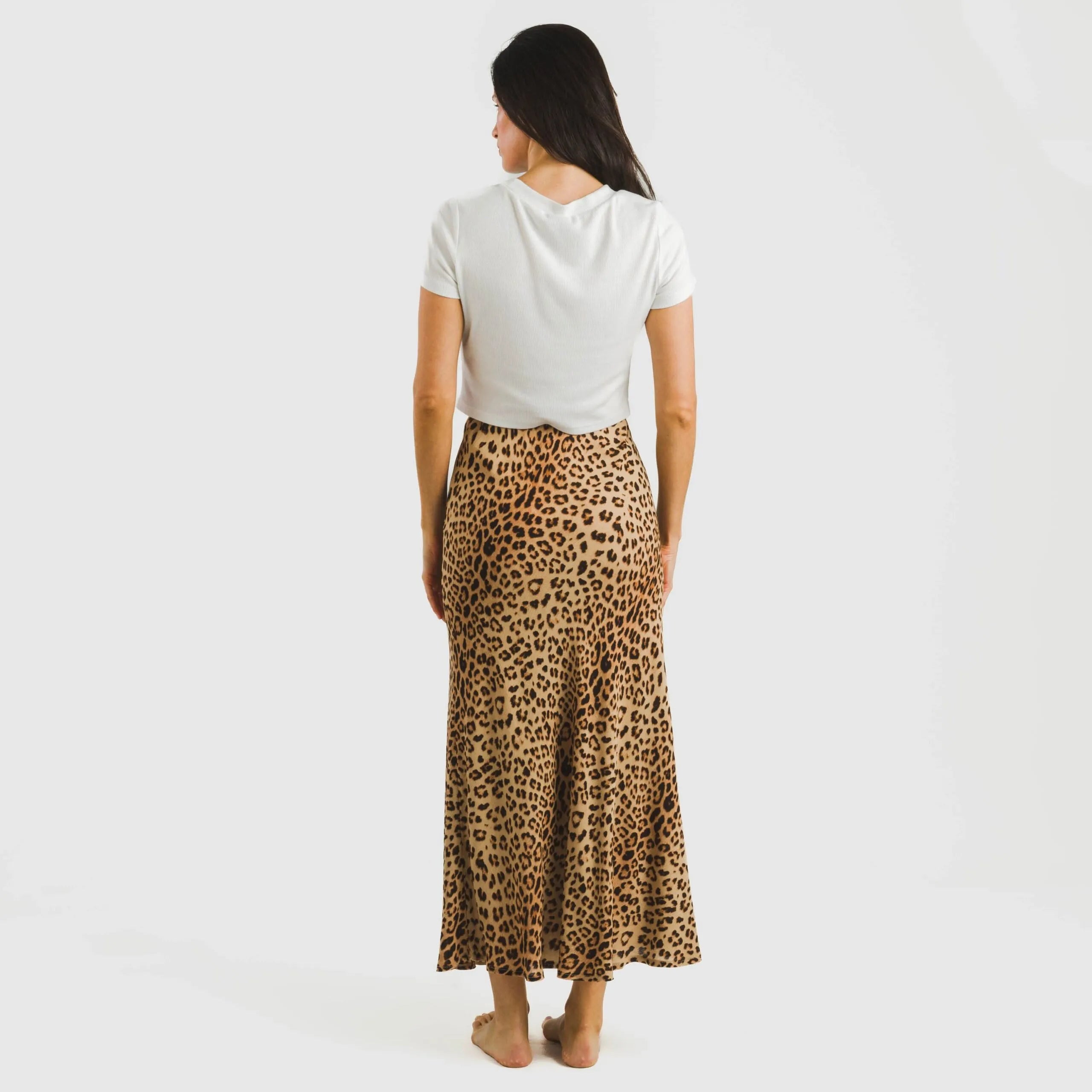 GONNA MIDI IN VISCOSA BAMBULA LEO