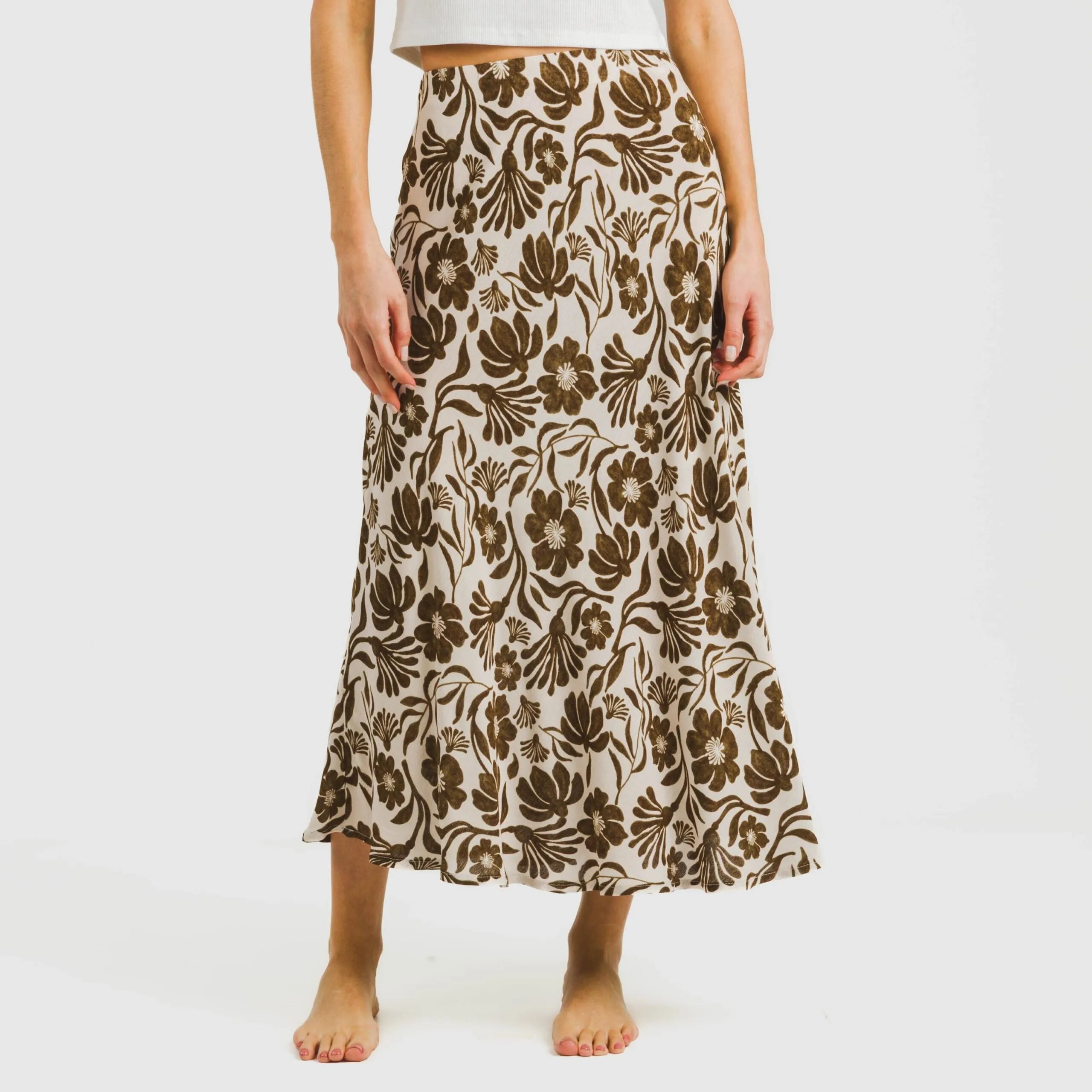 GONNA MIDI IN VISCOSA BAMBULA ALEXIS