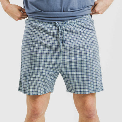 PIGIAMA CORTO DA UOMO A QUADRI KIKE