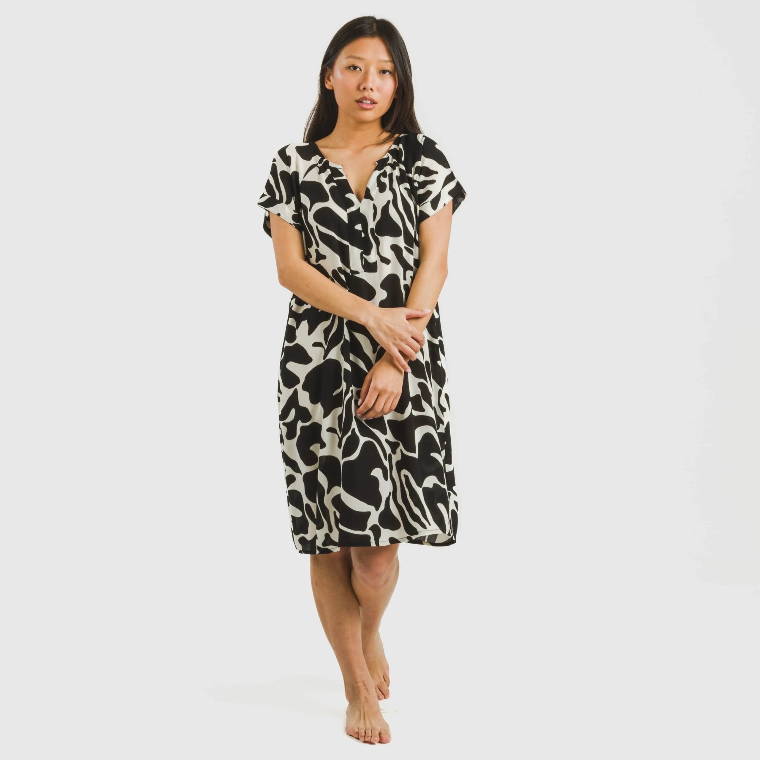 ABITO CRT M/VISCOSA FLUIDA BAMBULA TEUDIS